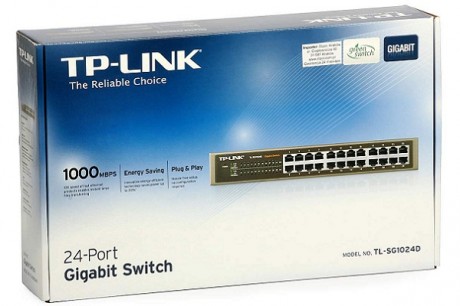 TP-LINK TL-SG1024D 24PORT 10/100/1000 YÖNETİLEMEZ SWITCH