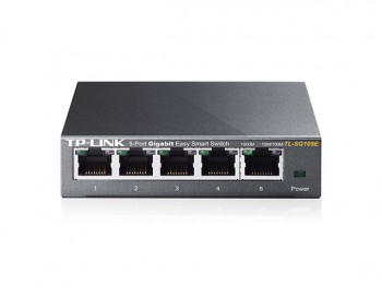 TP-LINK TL-SG105E 5PORT 10/100/1000 YÖNETİLEBİLİR SWITCH