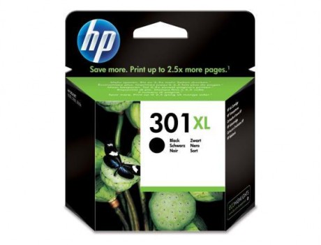 HP CH563EE NO:301XL SİYAH KARTUŞ  YÜKSEK KAPASİTELİ