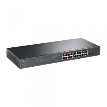 TP-LINK TL-SL1218MP 16PORT 10/100 YÖNETİLEMEZ POE SWITCH