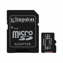 64GB MICRO SD CANVAS PLUS KINGSTON SDCS2/64GB