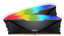 Apacer DDR4 3000MHZ NOX RGB AURA BLACK RAM 8GB (AH4U08G30C08YNBAA-1)