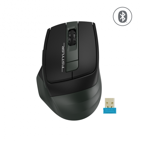 A4 TECH FB35 OPTIK MOUSE BLUETOOTH+NANO USB YEŞİL