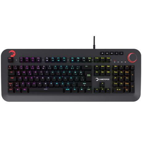 GAMEPOWER STARSCREAM RGB MEKANIK KLAVYE RED SWITCH