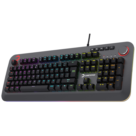 GAMEPOWER STARSCREAM RGB MEKANIK KLAVYE RED SWITCH