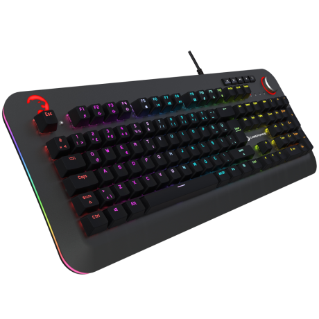 GAMEPOWER STARSCREAM RGB MEKANIK KLAVYE RED SWITCH