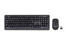 A4 TECH FG1010 F USB GRİ KLAVYE+MOUSE KABLOSUZ SET