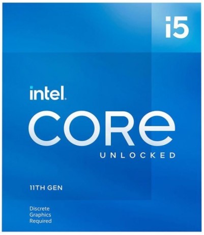 INTEL CORE i5-11600KF 3.9Ghz/4.9Ghz 12MB 11.Nesil 1200p VGASIZ FANSIZ