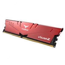 Team T-Force Vulcan Z Red 16GB(1x16GB) 3200Mhz CL16 DDR4 Gaming Ram (TLZRD416G3200HC16F01)