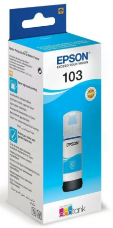 EPSON C13T00S24A 103 MAVİ MÜREKKEP ŞİŞESİ