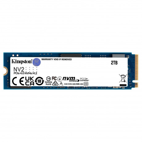 2TB KINGSTON NV2 SNV2S/2000G 3500/2800MB/s M.2 NVMe SSD