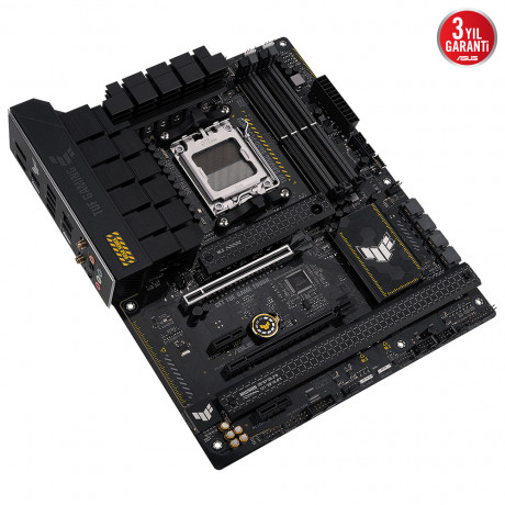 ASUS TUF GAMING B650-PLUS WIFI DDR5 6400MHz+(OC) DP HDMI M.2 WİFİ ATX AM5