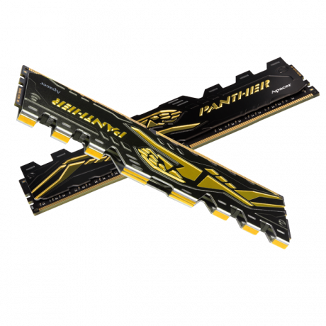 Apacer Panther-Golden 16 GB (2x8GB) 3600 Mhz CL18 DDR4 Gaming RAM (AH4U16G36C25Y7GAA-2)