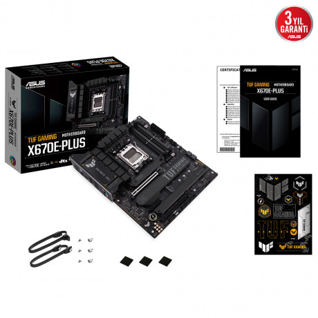 ASUS TUF GAMING X670E-PLUS 6400Mhz+(OC) DDR5 M.2 ATX AM5