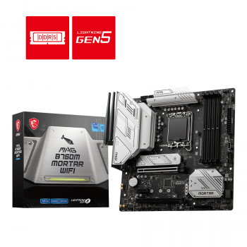 MSI MAG B760M MORTAR WIFI DDR5 7000OC) 1700p mATX