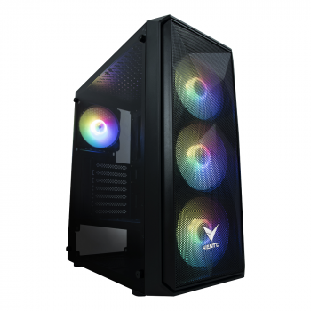 VENTO VG10F 600W TEMPERLİ CAM ATX KASA