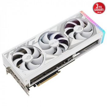 ASUS ROG-STRIX-RTX4090-O24G-WHITE 24GB GDDR6X HDMI DP 384Bit