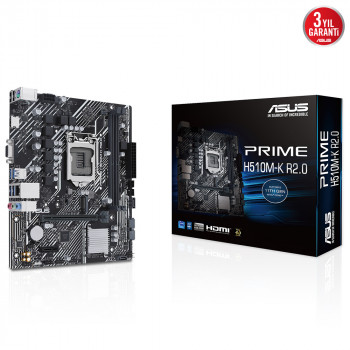 ASUS PRIME H510M-K DDR4 3200MhzOC) M.2 MATX 1200P