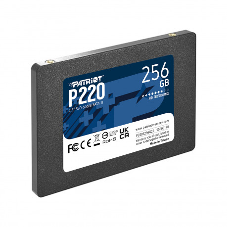 Patriot P220 256GB 550/490MB/s 2.5