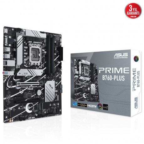 ASUS PRIME B760-PLUS D5 7200MHz M.2  ATX 1700p 