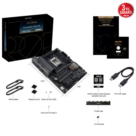 ASUS PROART B650-CREATOR DDR5 6400(O.C HDMI DP AM5