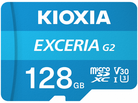 128GB MICRO SDXC C10 100MB/s KIOXIA LMEX2L128GG2