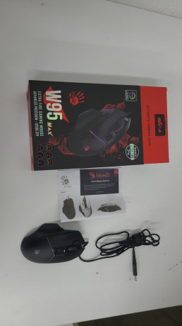 Bloody W95 Max 12.000 CPI 8 Tuş Optik RGB Siyah Kablolu Gaming (Oyuncu) Mouse (OUTLET)