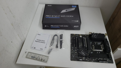 MSI PRO B760-P WIFI DDR4 Intel B760 Soket 1700 DDR4 5333(OC)MHz ATX Gaming (Oyuncu) Anakart (OUTLET)