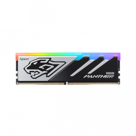 Apacer Panther RGB 16GB (1x16GB) 6200MHz CL40 DDR5 Gaming Ram (AH5U16G62C5329BAA-1)