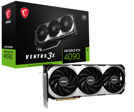 MSI GEFORCE RTX 4090 VENTUS 3X E 24G OC 24GB GDDR6X HDMI DP 384BİT