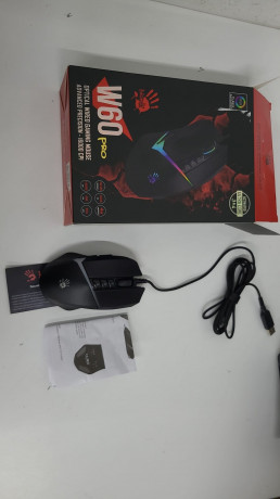 Bloody W60 Pro 16.000 CPI 10 Tuş Optik RGB Siyah Kablolu Gaming (Oyuncu) Mouse (OUTLET)