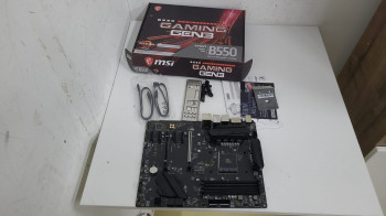 MSI B550 GAMING GEN3 AMD B550 Soket AM4 DDR4 4400(OC)MHz ATX Gaming (Oyuncu) Anakart(OUTLET)