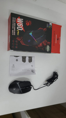 Bloody W60 Pro 16.000 CPI 10 Tuş Optik RGB Siyah Kablolu Gaming (Oyuncu) Mouse (OUTLET)