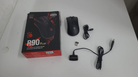 Bloody R90 Plus 5.000 CPI 8 Tuş Optik Siyah Kablosuz Gaming (Oyuncu) Mouse (OUTLET)