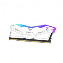 Team T-Force DELTA RGB White 32GB(2x16GB) 7200Mhz DDR5 CL34 Gaming Ram (FF4D532G7200HC34ADC01)