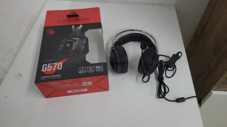 Bloody G570 7.1 Surround RGB Mikrofonlu Kablolu Gaming (Oyuncu) Kulaklık (OUTLET)