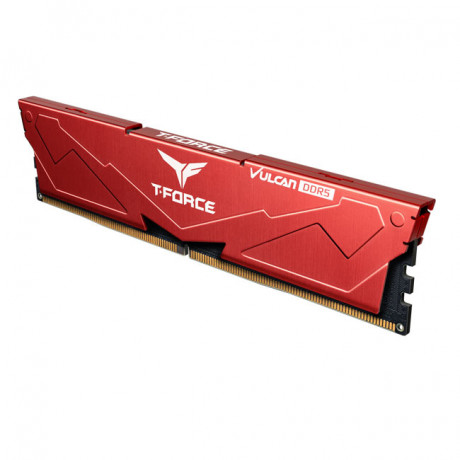 Team T-Force Vulcan Red 32GB(2x16GB) 6400Mhz DDR5 Gaming Ram CL40 (FLRD532G6400HC40BDC01)