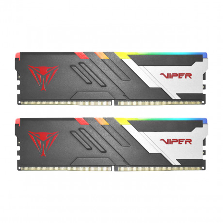 Patriot Viper Venom RGB 64GB (2x32GB) DDR5 6000MHz CL30 Gaming Ram (Bellek) (PVVR564G600C30K)