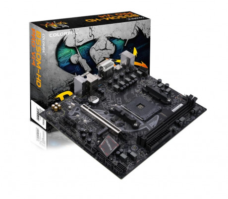 COLORFUL BATTLE-AX B550M-HD PRO V14 DDR4 3200Mhz HDMI mATX AMD AM4