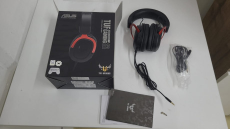 Asus TUF Gaming H3 Red 7.1 Surround 3.5mm Kablolu Gaming (Oyuncu) Kulaklık (OUTLET)