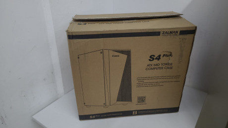 Zalman S4-PLUS(BL) USB 3.0 Pencereli ATX Siyah Mid-Tower Gaming Kasa (OUTLET)