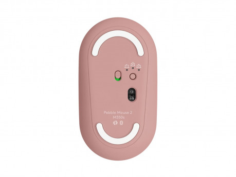 LOGITECH PEBBLE M350S PEMBE KABLOSUZ SESSİZ MOUSE 910-007014