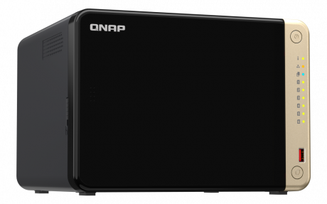 QNAP TS-664-8G 6 YUVALI 8GB NAS DEPOLAMA ÜNİTESİ (Resmi Distribütör Garantili)