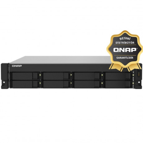 QNAP TS-832PXU-RP-4G 8 YUVALI 4GB NAS DEPOLAMA ÜNİTESİ (Resmi Distribütör Garantili)