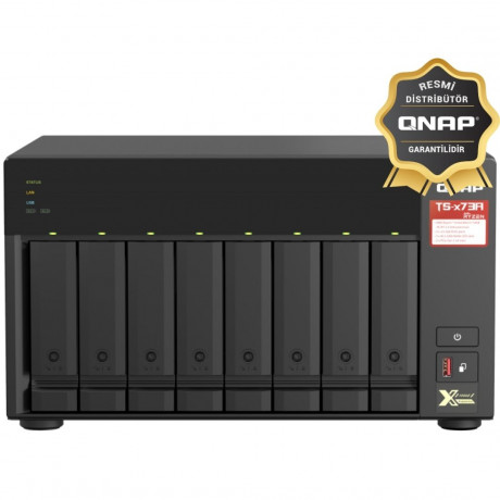 QNAP TS-873A-8G 8 YUVALI 8GB NAS DEPOLAMA ÜNİTESİ (Resmi Distribütör Garantili)