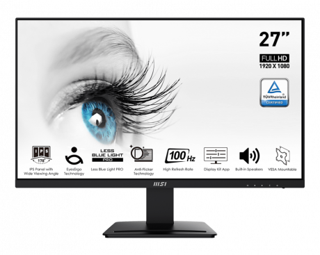 MSI 27 PRO MP273A 1920X1080 (FHD) FLAT IPS 100HZ