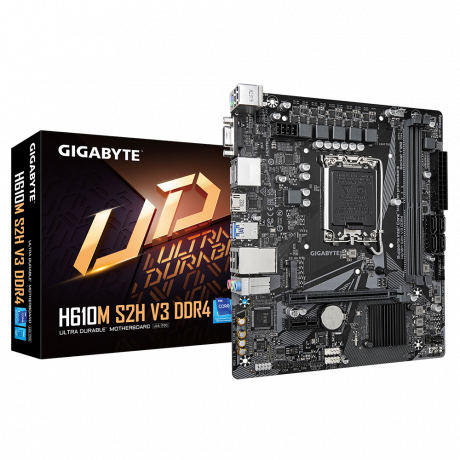 GIGABYTE H610M S2H V3 DDR4 3200MHZ M.2 HDMI MATX 1700P