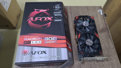 AFOX RX580 DUAL 2048SP 8GB GDDR5 256Bit 81(OUTLET)