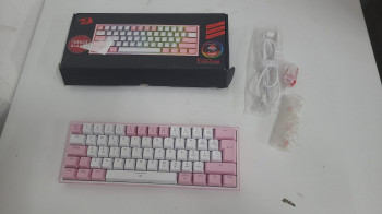 REDRAGON FIZZ RGB PEMBE KLAVYE K617-RGB WP(OUTLET)