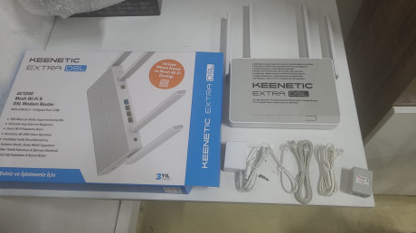 KEENETIC EXTRA DSL KN-2112-01TR  AC1200 ME(OUTLET)